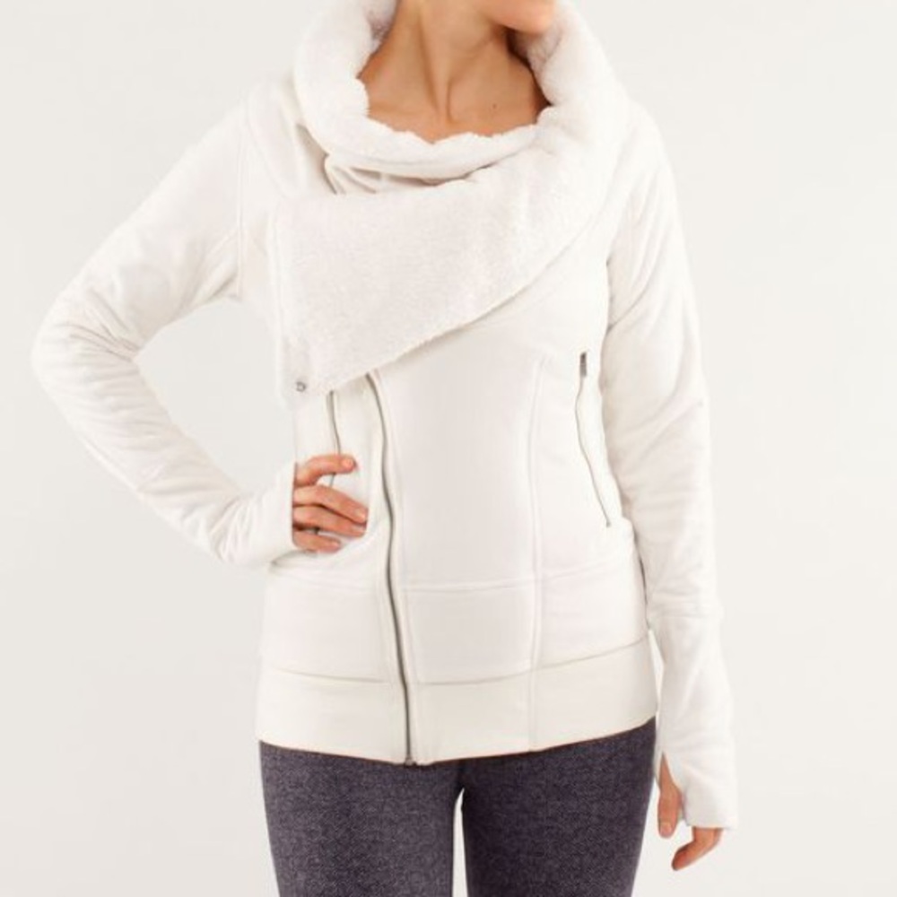 Lululemon ‘Off the Mat Fleece’ Jacket Size 4